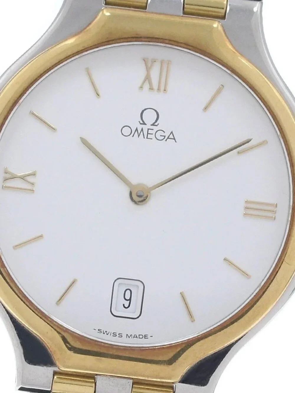 OMEGA De Ville 4530.23.06 Date white Dial Quartz Men's Watch_961408